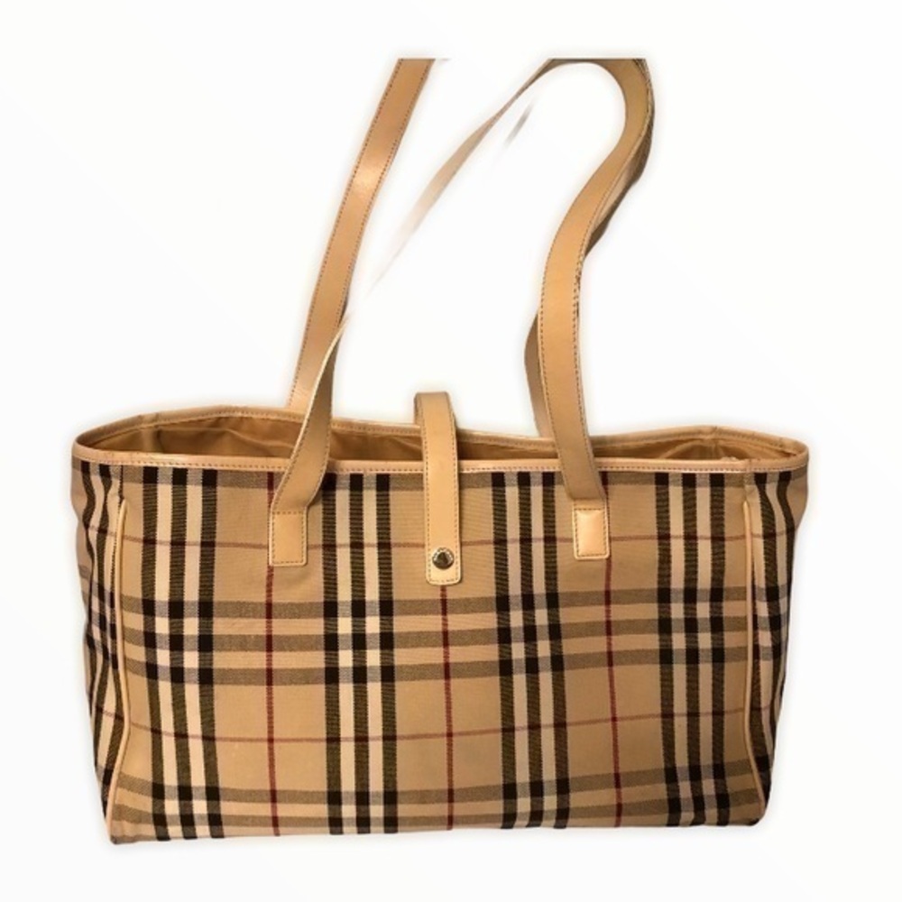 Burberry authentic vintage tote bag